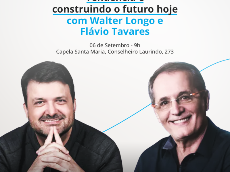 Palestra Exclusiva com Walter Longo e Flávio Tavares: Garanta sua Vaga! | Core PR