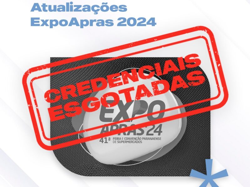 Credenciais CORE-PR para EXPOAPRAS 2024 esgotadas! | Core PR